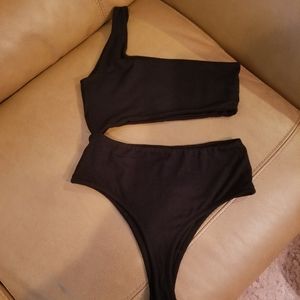 Naked Waredrobe Cut-Out Bodysuit